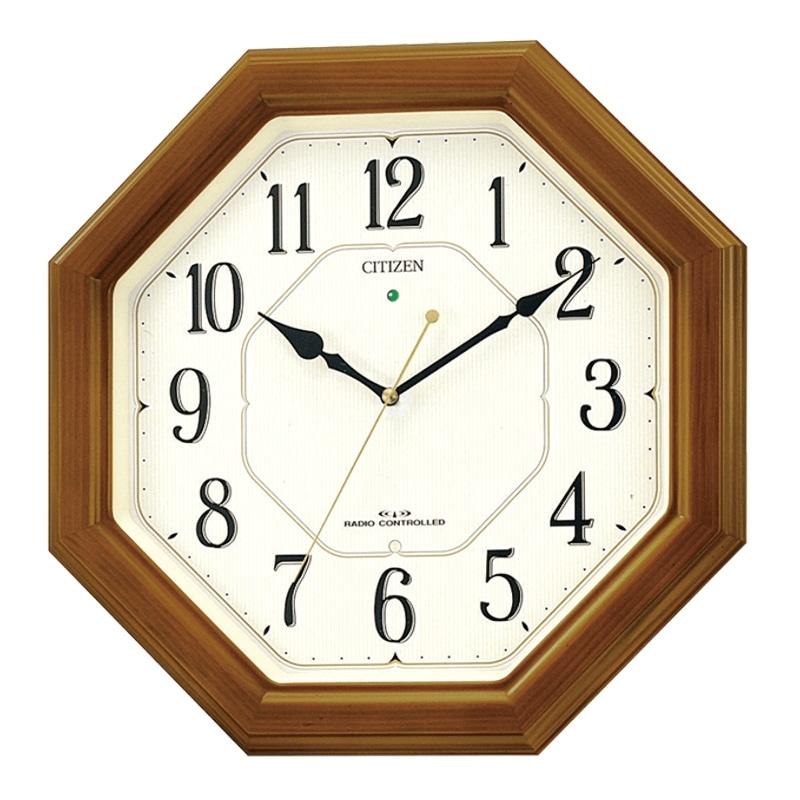 CITIZEN（シチズン） シチズン時計 電波木枠掛時計 4MY645-006