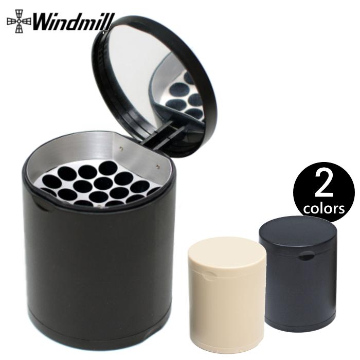 Windmill 卓上灰皿 ハニカム 筒型 595 ウインドミル 全2色 フタ付き