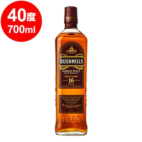 ブッシュミルズ シングルモルト 16年 40° 700ml A : くまの焼酎屋