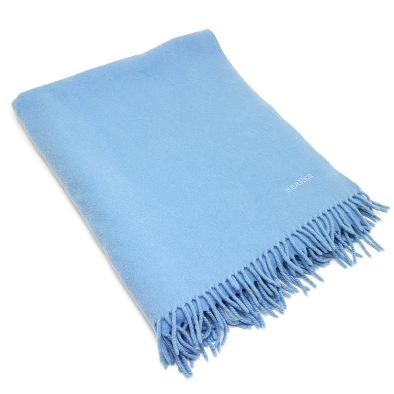 HERMES（エルメス） カシミアストール ブルー系 大判 : 質屋