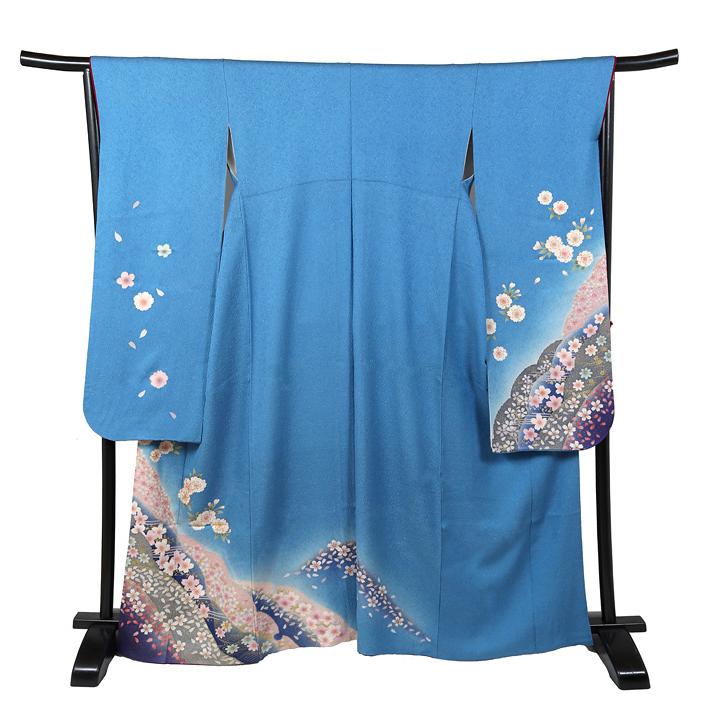 振袖レンタル 成人式 フルセット 結婚式 結納 振袖 レンタル 二十歳 青