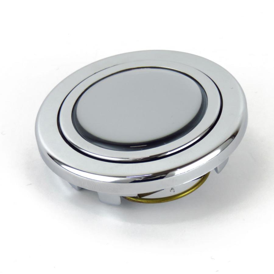 最大P14倍 3/5限定】ホーンボタン クロームメッキ 無地 ステアリング