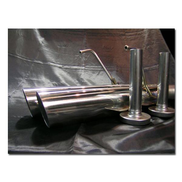 豊和管オールステンレスマフラー ダブル出し マークII JZX100 1JZ-GTE