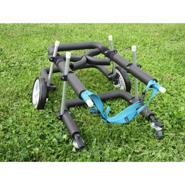 犬用車椅子 歩行器 小型犬用 オーダーメイド 4輪 室内 歩行補助 老犬