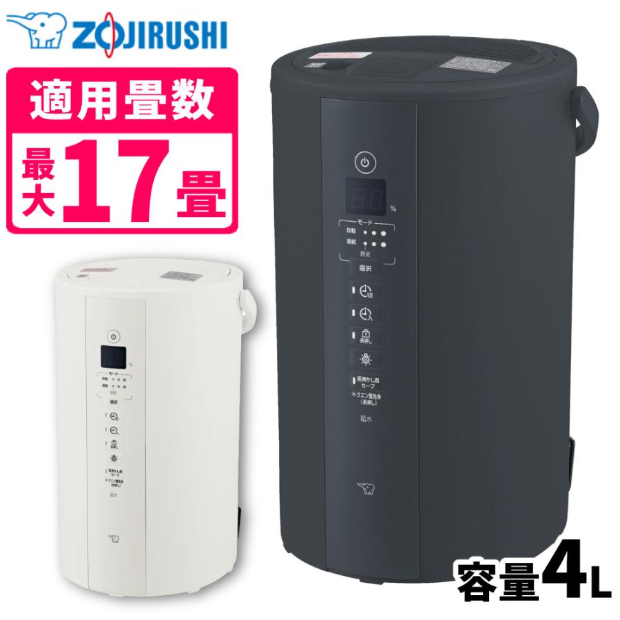 象印（ZOJIRUSHI） 加湿器 スチーム式加湿器 4.0L EE-TB60 ソフト