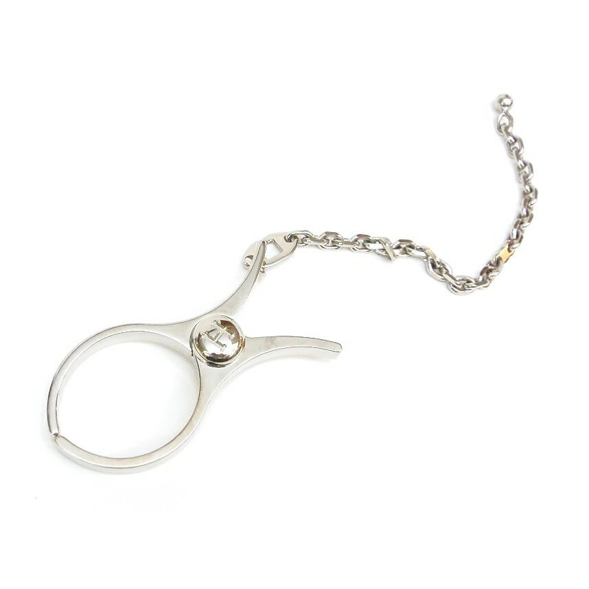 HERMES（エルメス） グローブホルダー 手袋ホルダー フィルー シルバー