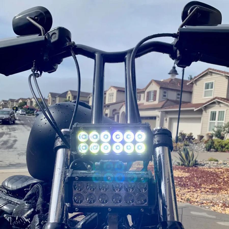 ハーレー スポーツスター、ダイナ、ソフテイル スクランブラー LED