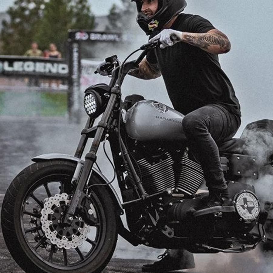 ハーレー PROシリーズ・モジュラープルバックライザー 6インチ