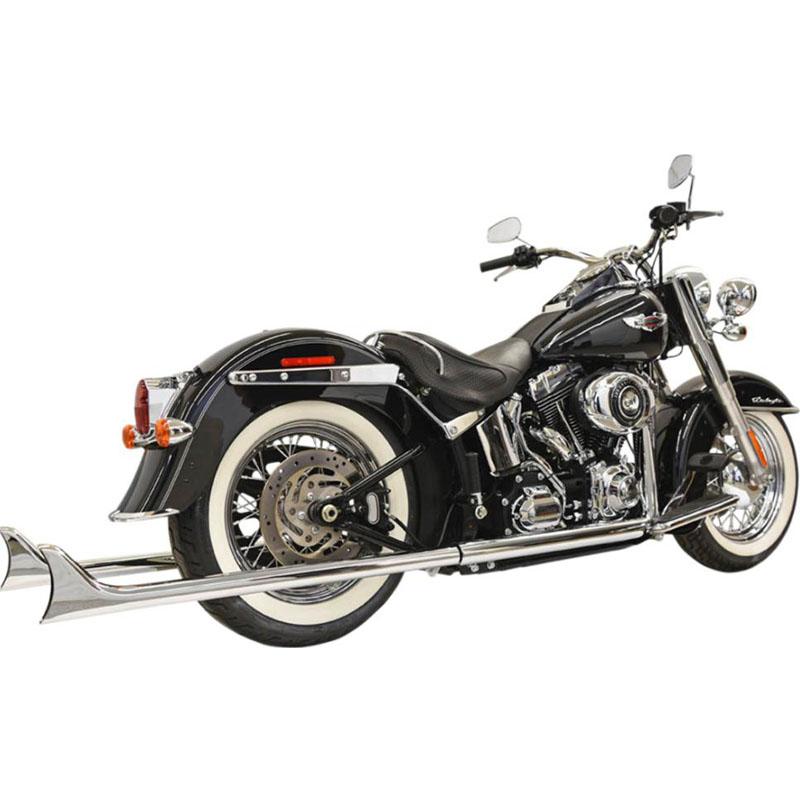 BASSANI True Duals 1-7/8インチ径 フィッシュテールマフラー 39インチ