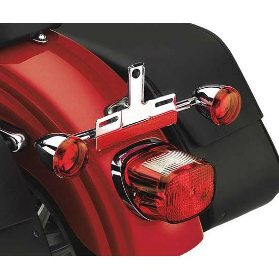 ハーレー純正 スポーツスター、ダイナ用ナンバー＆ウインカー移設