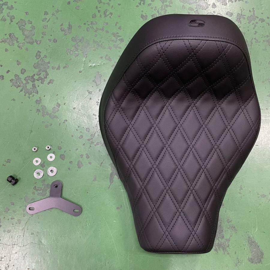 SaddleMen レネゲード-LS ソロシート ブラック ブレイクアウト : HD