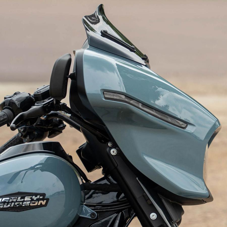 クロックワークス FLAREウインドシールド 8インチ ダークスモーク 2024