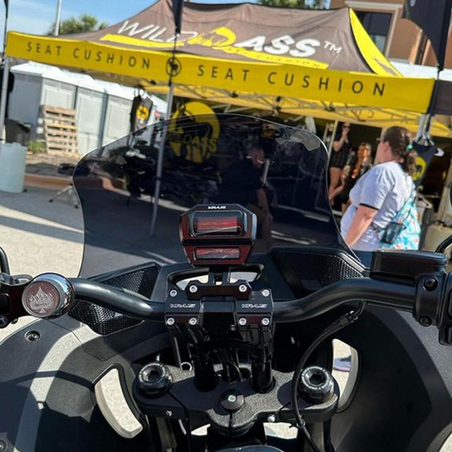 ハーレー ソフテイル ローライダーST FXLRST用 10インチ フレア