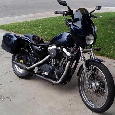 Laminar H-Dデタッチャブル クォーターフェアリング用リップシールド