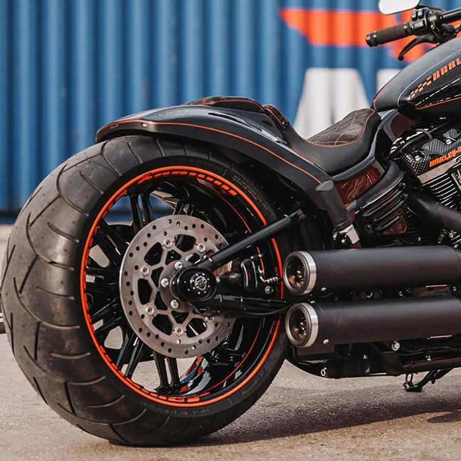 Cult Werk 本革シート付 リアフェンダーキット (グロスブラック) 2018