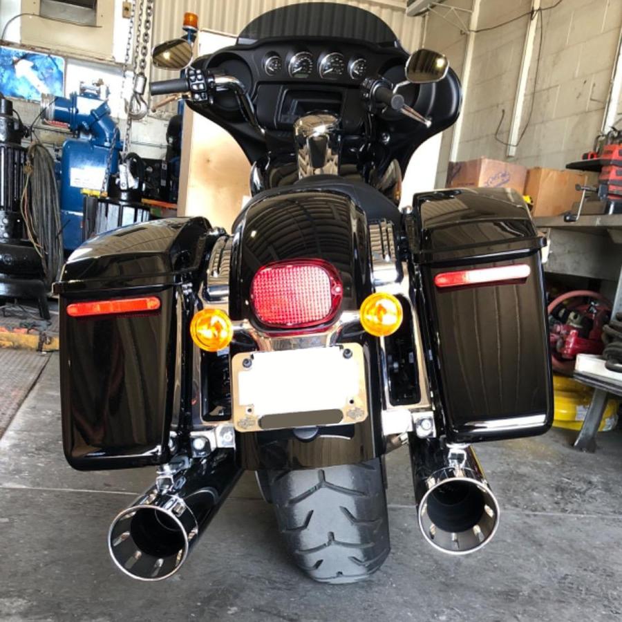 Sharkroad M8 ツーリング用 4.5インチ プロバッフル・スリップオン