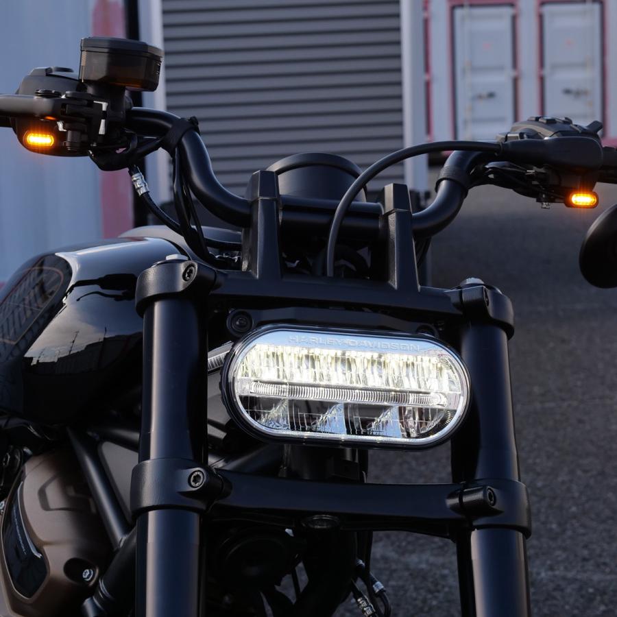 ハーレー RH975 ナイトスター、スポーツスターS ハンドルウィンカー