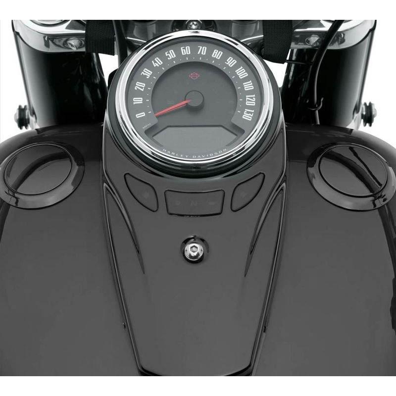 M8ソフテイル ポップアップ フュエルキャップ ブラック ハーレー : HD