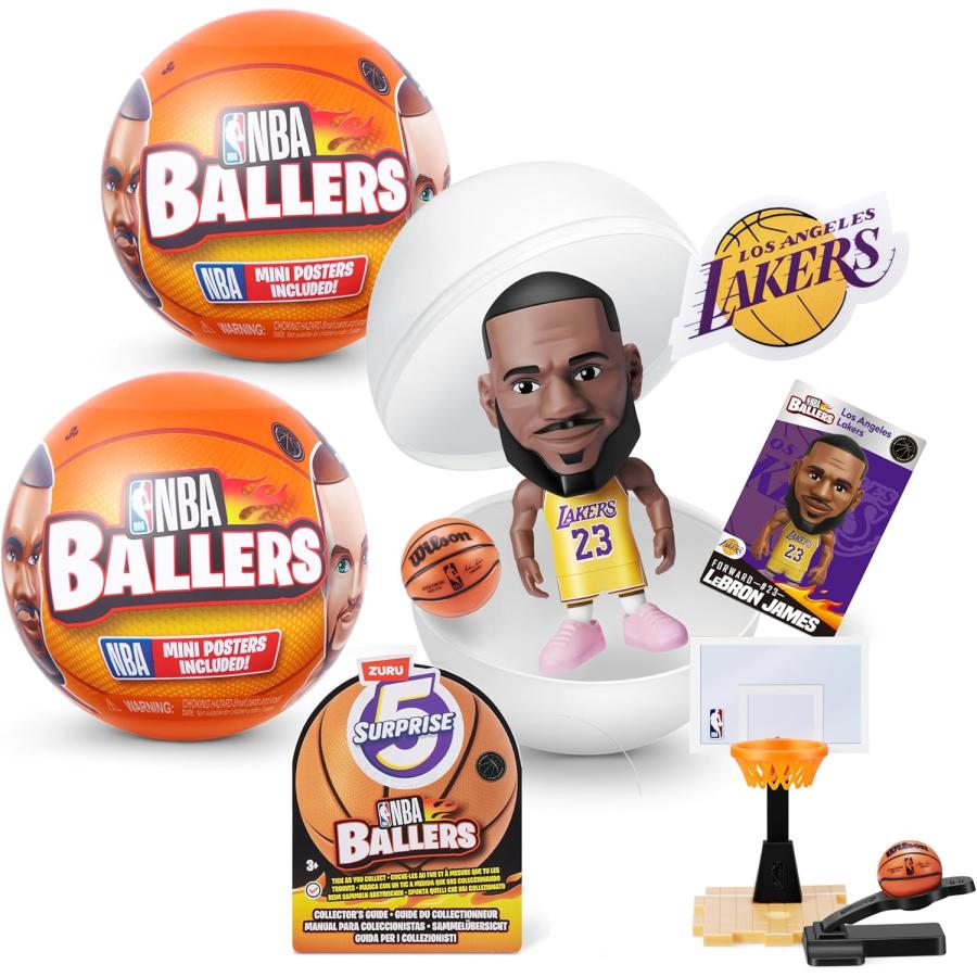 ZURU 【並行輸入品】5 Surprise NBA Ballers Series 1 ボーラーズ