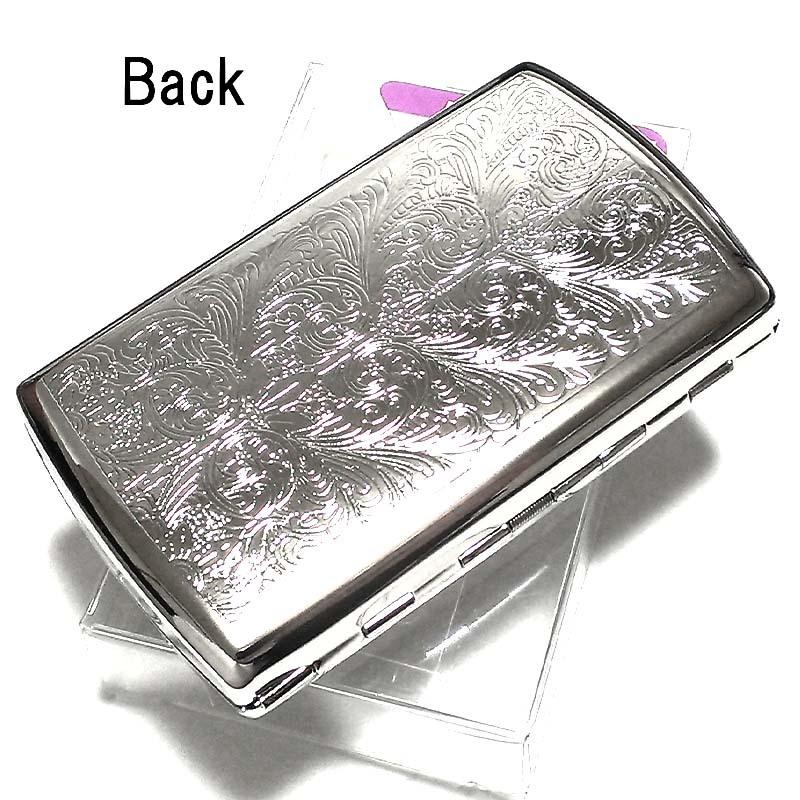 シガレットケース ヴィーナス 12本 シルバーアラベスク タバコケース