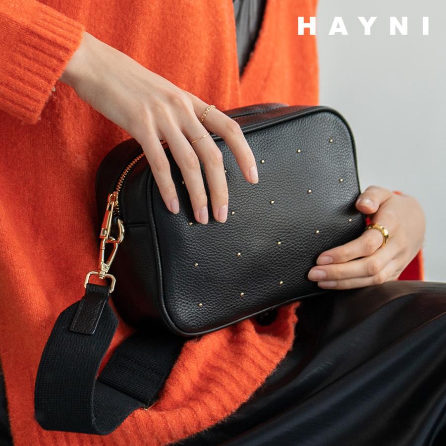 HAYNI（ヘイニ） ショルダーバッグ レディース 斜めがけ 大人 本革 革