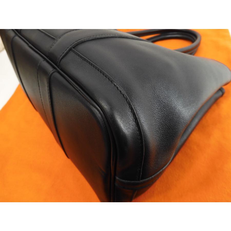 HERMES（エルメス） ガーデンツイリーTPM スイフト 黒 ハンドバッグ