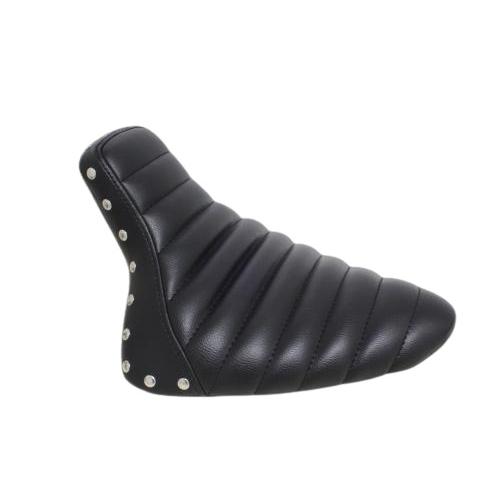 スタッド付きシングルシート（タックロール）ブラック ストレッチリア