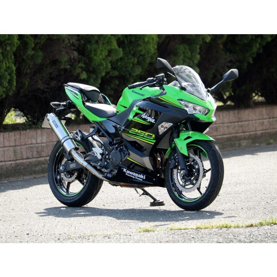 Ninja400（ニンジャ）18年 ラウンドタイプスリップオンマフラー