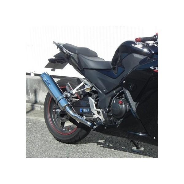 CBR250R（14年〜） リアエキゾーストマフラー ステンレス（ラウンド