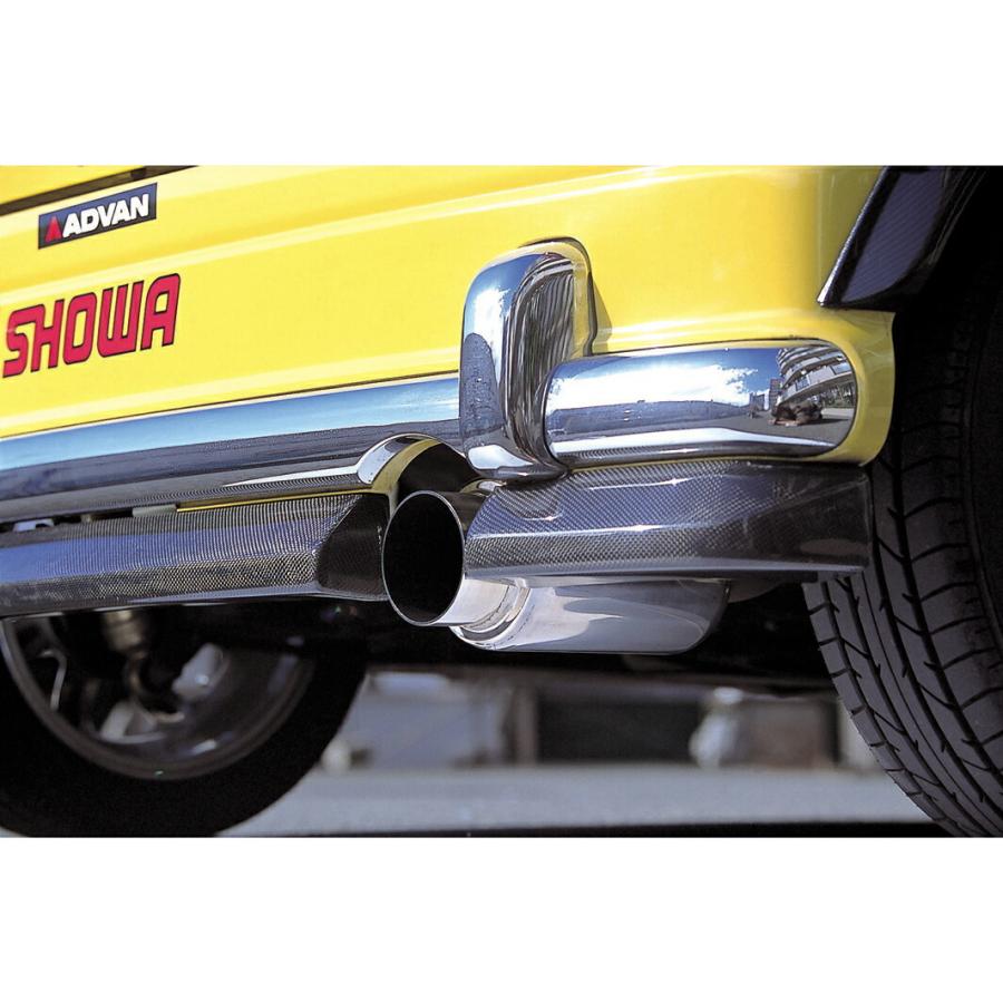 D-SPORT スポーツマフラー 1本出し砲弾テール／テールエンド89.1φ