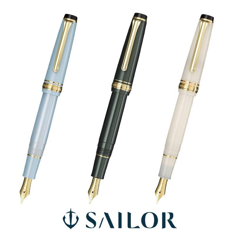 セーラー万年筆 SHIKIORI―四季織― 雪月空葉 万年筆 極細（EF） 中細(MF