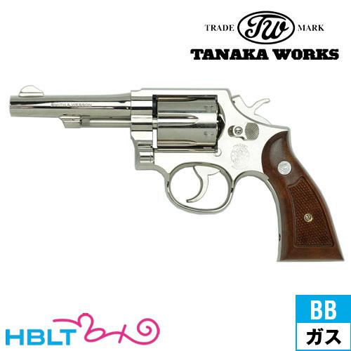 タナカワークス S&W M10 ミリタリー＆ポリス Ver.3 ニッケル