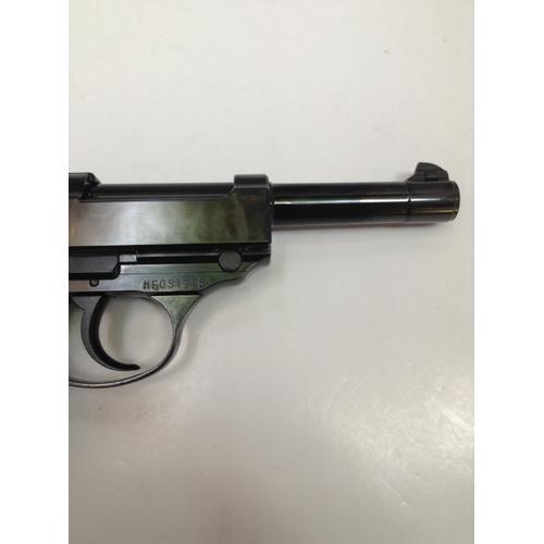 マルゼン ワルサー P38 (ac40.s) ブラックメタル（ガスブローバック