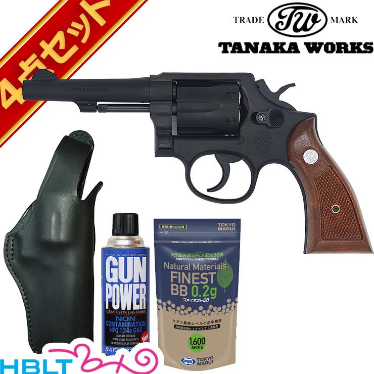 タナカワークス S&W M10 4インチ ミリタリー＆ポリス Ver.3.1 HW