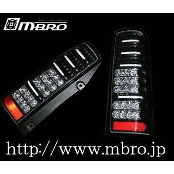 代引不可 MBRO サンダー オールLEDテールランプ ブラックリム ジムニー