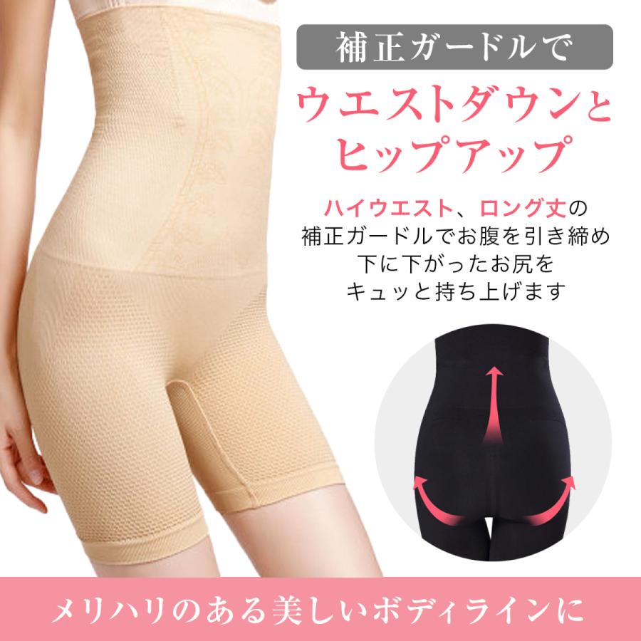 補正下着 ガードル ハイウエスト 産後 お腹引き締め 骨盤ガードル ハイ