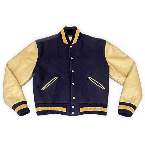 キャッチボール 90's 米国製 Catchball スタジャン アワードジャケット