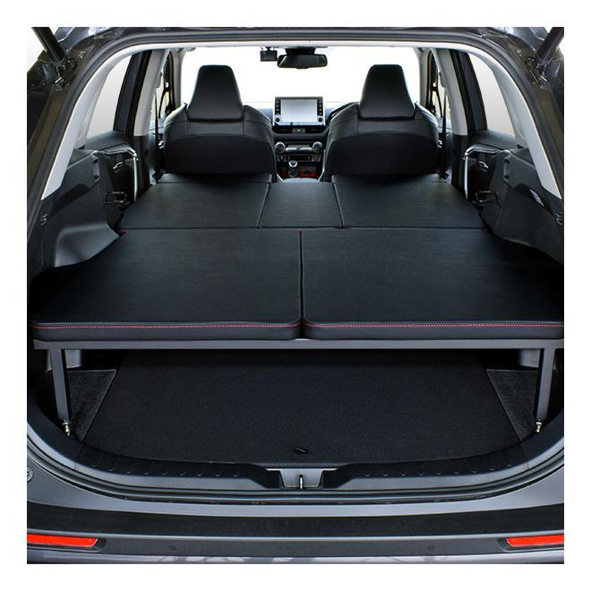 RAV4 50系 m.flat ベッドキット ブラックレザー/クッション材25mm ラブ