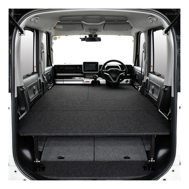 スペーシア ベッドキット MK53S専用 パンチカーペット タイプ ギア