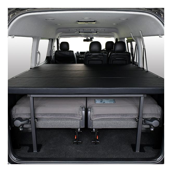 ハイエース ワゴンGL m.flat ベッドキット レザータイプ/クッション材