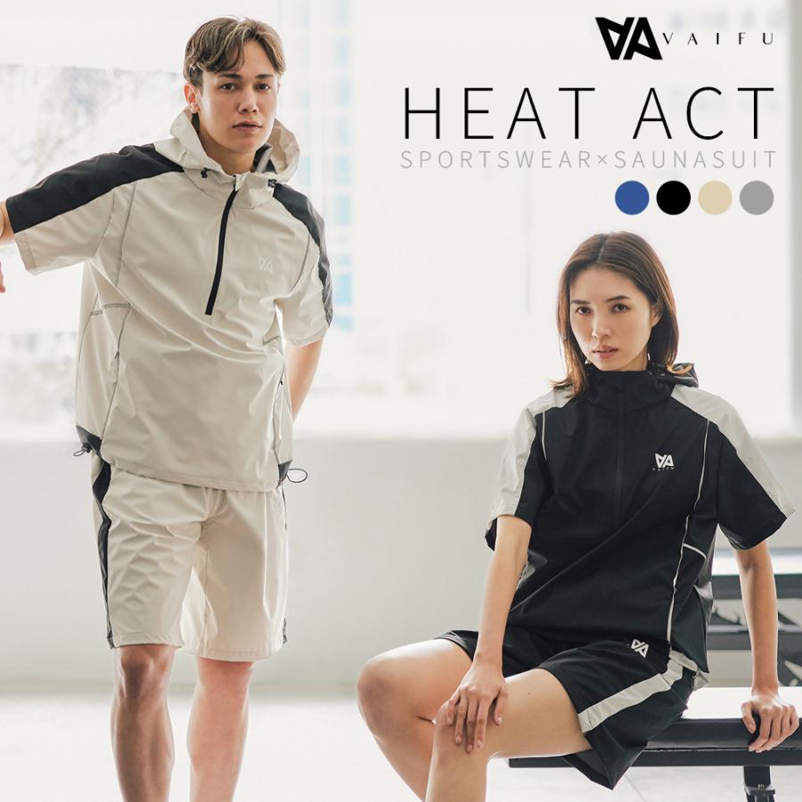 クリアランス価格】 VAIFU サウナスーツ スポーツウェア 発汗 上下