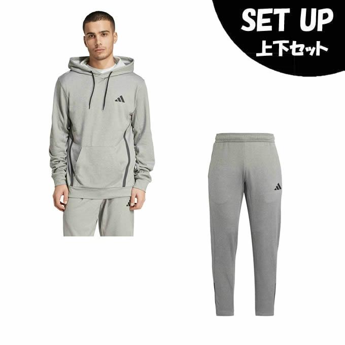 adidas（アディダス） スポーツウェア スウェット 上下セット メンズ M