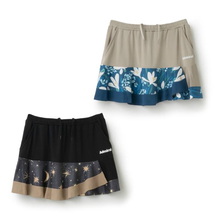 Admiral（アドミラル） テニスウェア スコート レディース アシメ