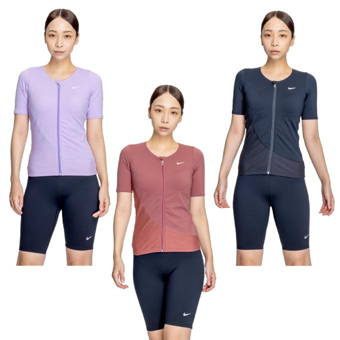NIKE（ナイキ） フィットネス水着 セパレート レディース フルジップ