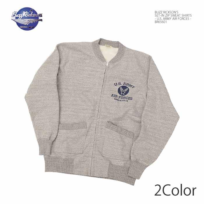 BUZZ RICKSON'S バズリクソンズ BR65601 ジップアップ スウェット U.S.