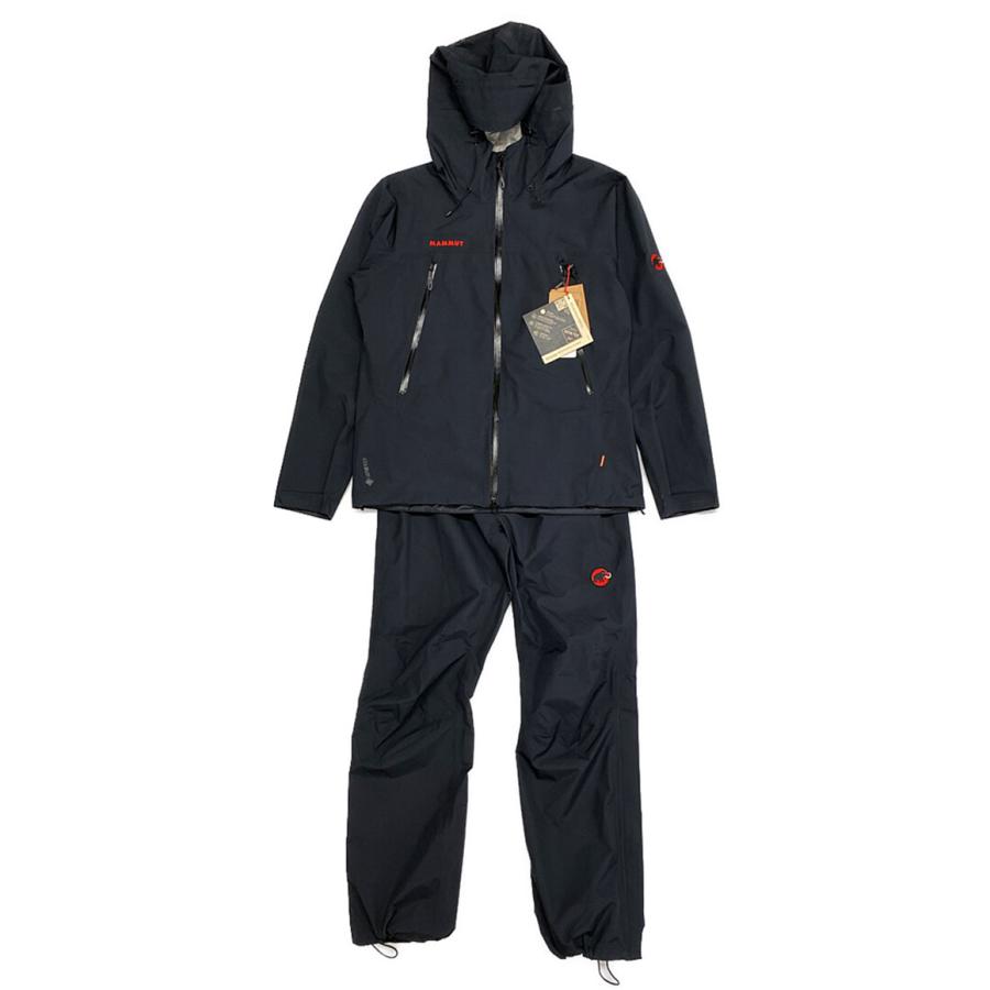 マムート セットアップ マウンテンパーカー パンツ ブラック メンズ