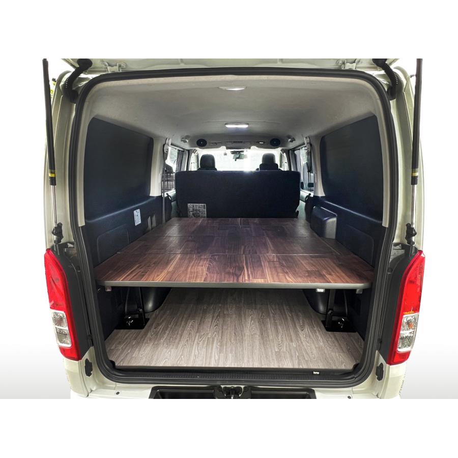 ハイエース 標準S-GL用 硬質マットタイプ ベッドキット ハイエース200