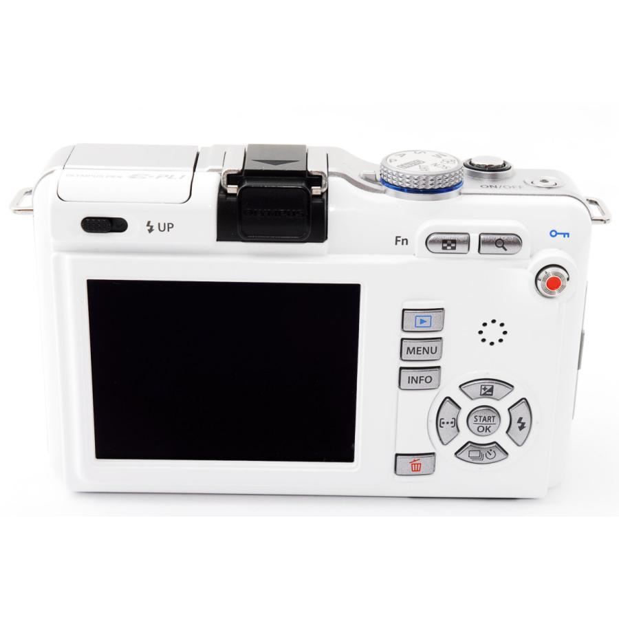 OLYMPUS PEN オリンパス ミラーレス ペン E-PL1 レンズキット ホワイト