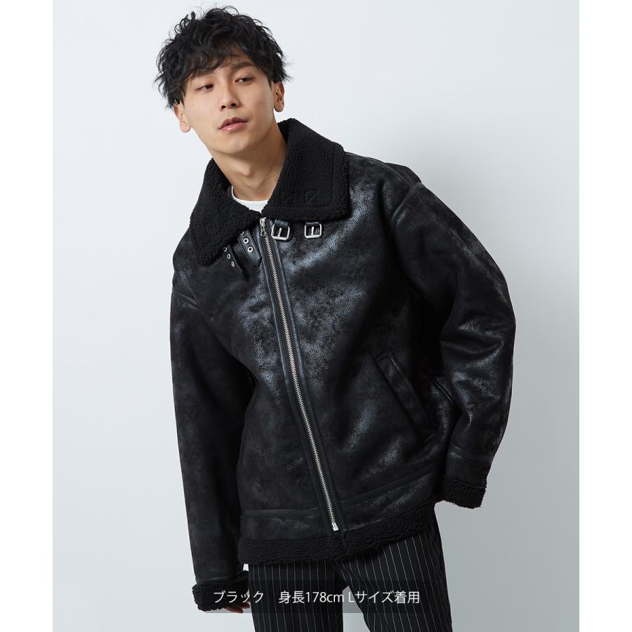 improves（インプローブス） ボアジャケット メンズ 裏ボア ミリタリー