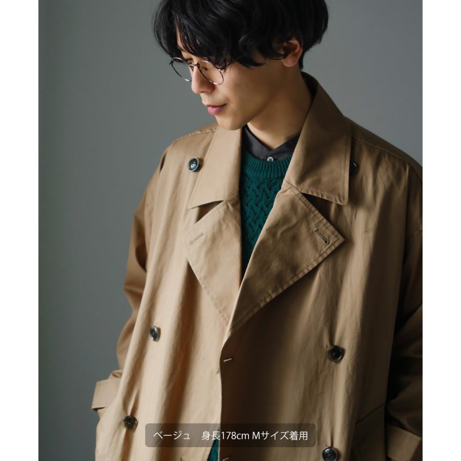 improves（インプローブス） トレンチコート メンズ ミリタリーコート